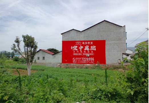 平乐做墙体广告的意义